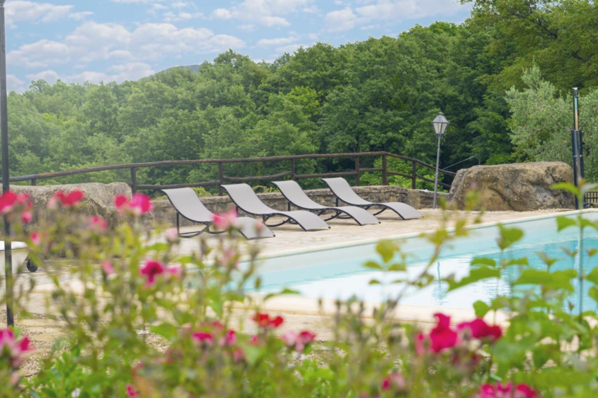 Villa Elisa - Private Pool & Airco Near Reschio Castle Lugnano Exteriör bild