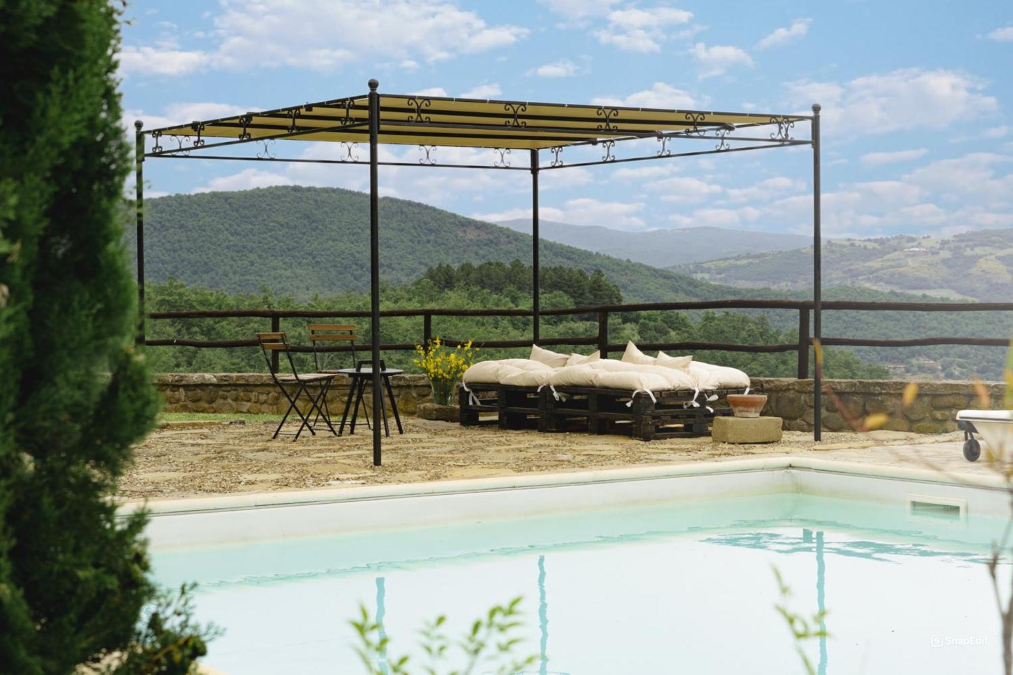 Villa Elisa - Private Pool & Airco Near Reschio Castle Lugnano Exteriör bild